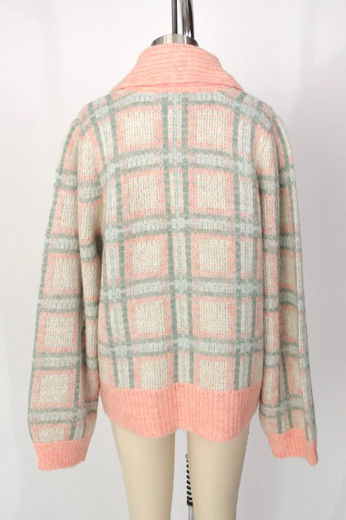 LoveShackFancy Magnolia Check Cardigan