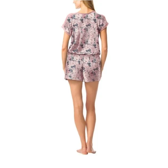 LUCKY BRAND NWT 3 Piece Floral Lounge Pajamas Set