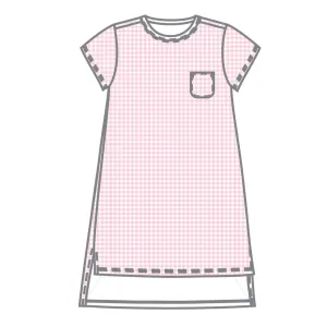 Magnolia Baby Emma and Aedan Short Sleeve Nightdress - Pink