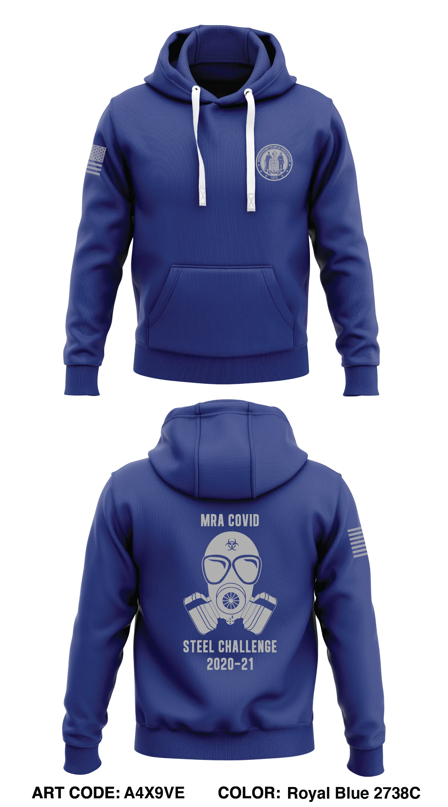 Mass Rifle Association Store 1  Core Men's Hooded Performance Sweatshirt - A4X9VE