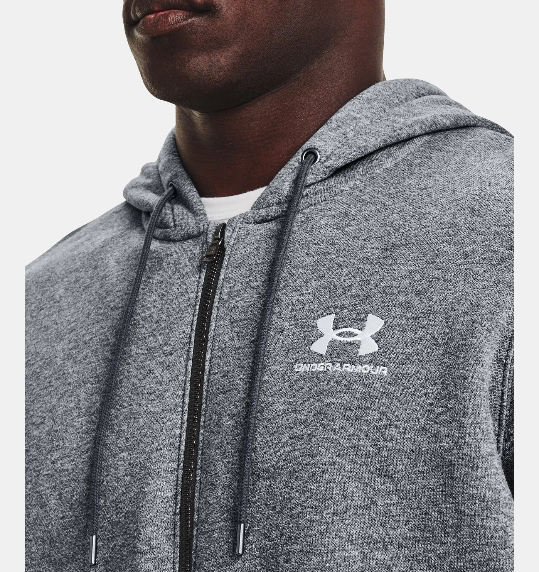 Men's UA Essentials Fleece Full-Zip Hoodie