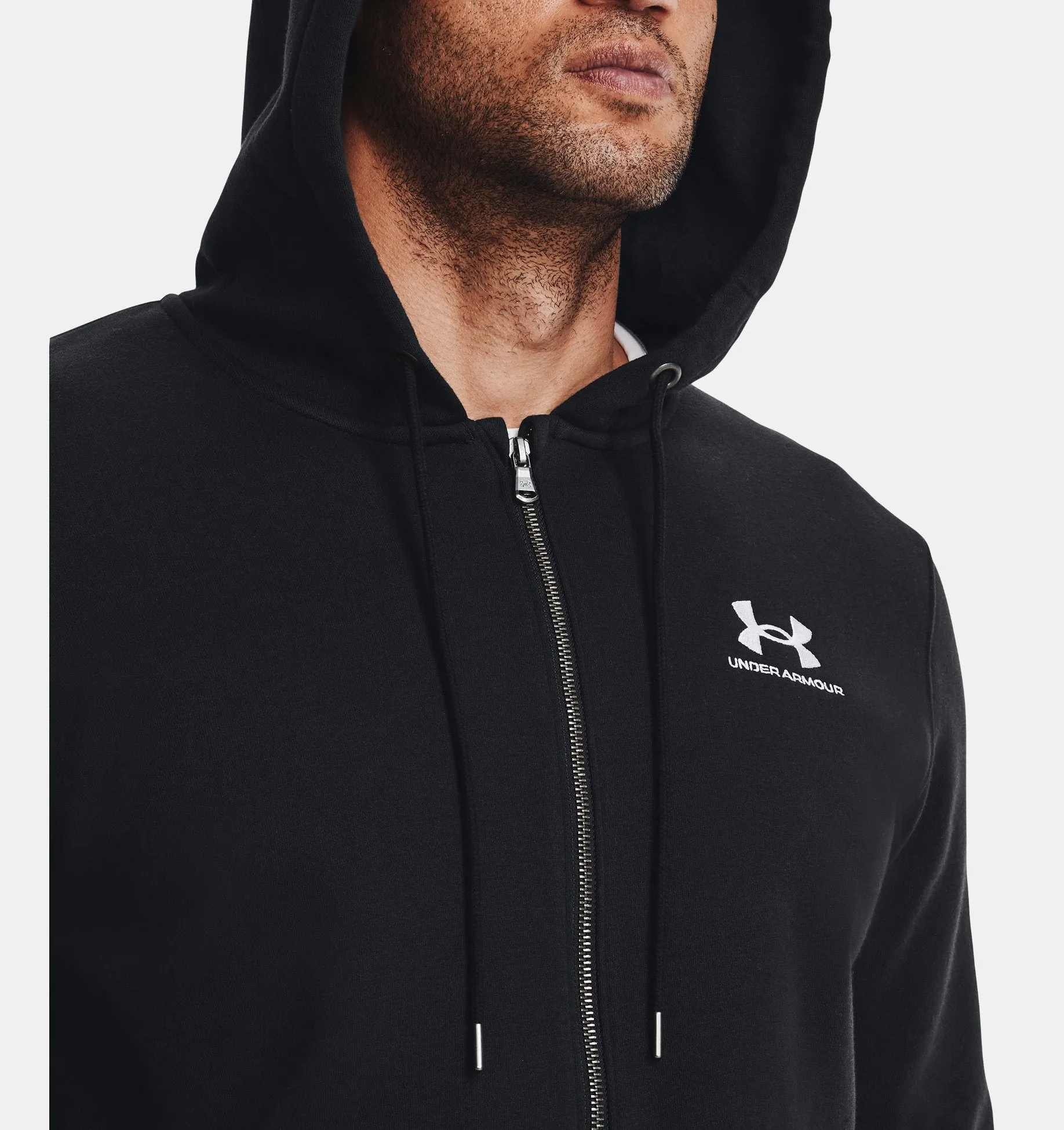 Men's UA Essentials Fleece Full-Zip Hoodie