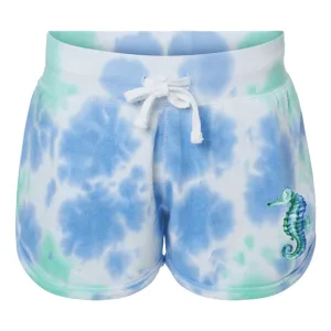 Mermaid Water Tie-Dye Shorts