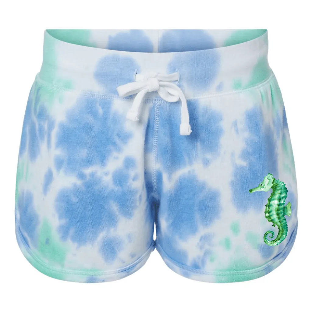 Mermaid Water Tie-Dye Shorts