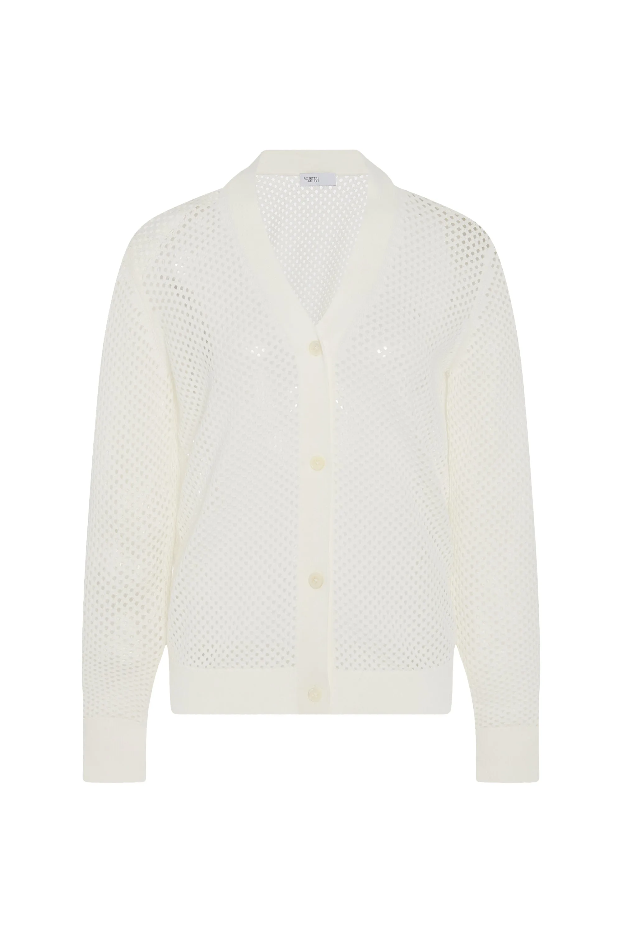 MESH POINTELLE CARDIGAN
