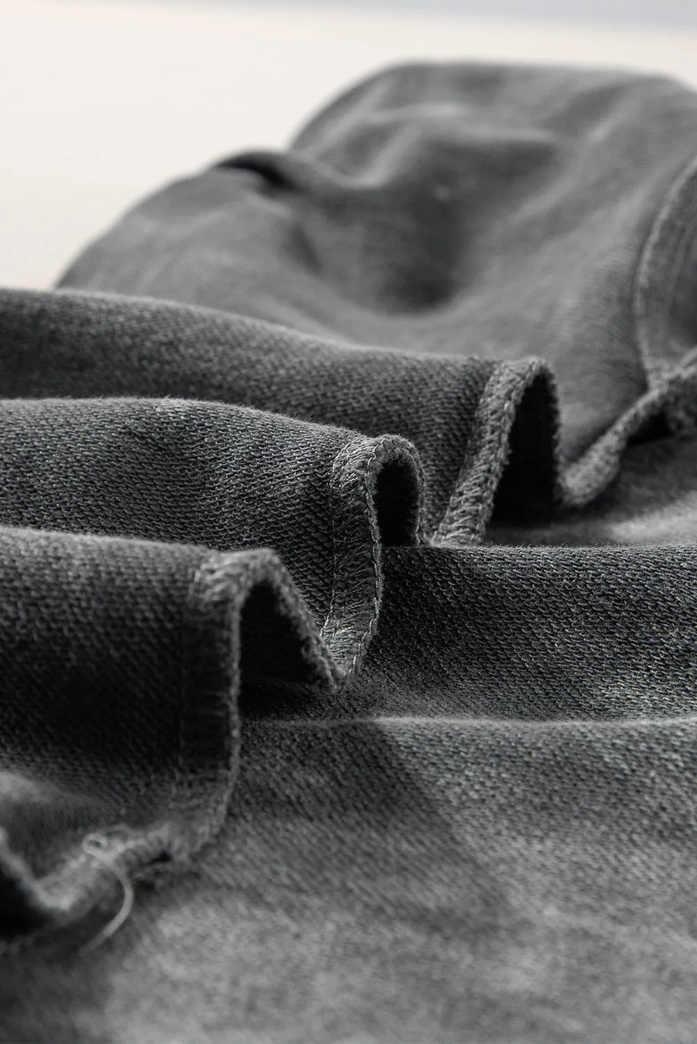 Mineral Wash Exposed Oversized Tee