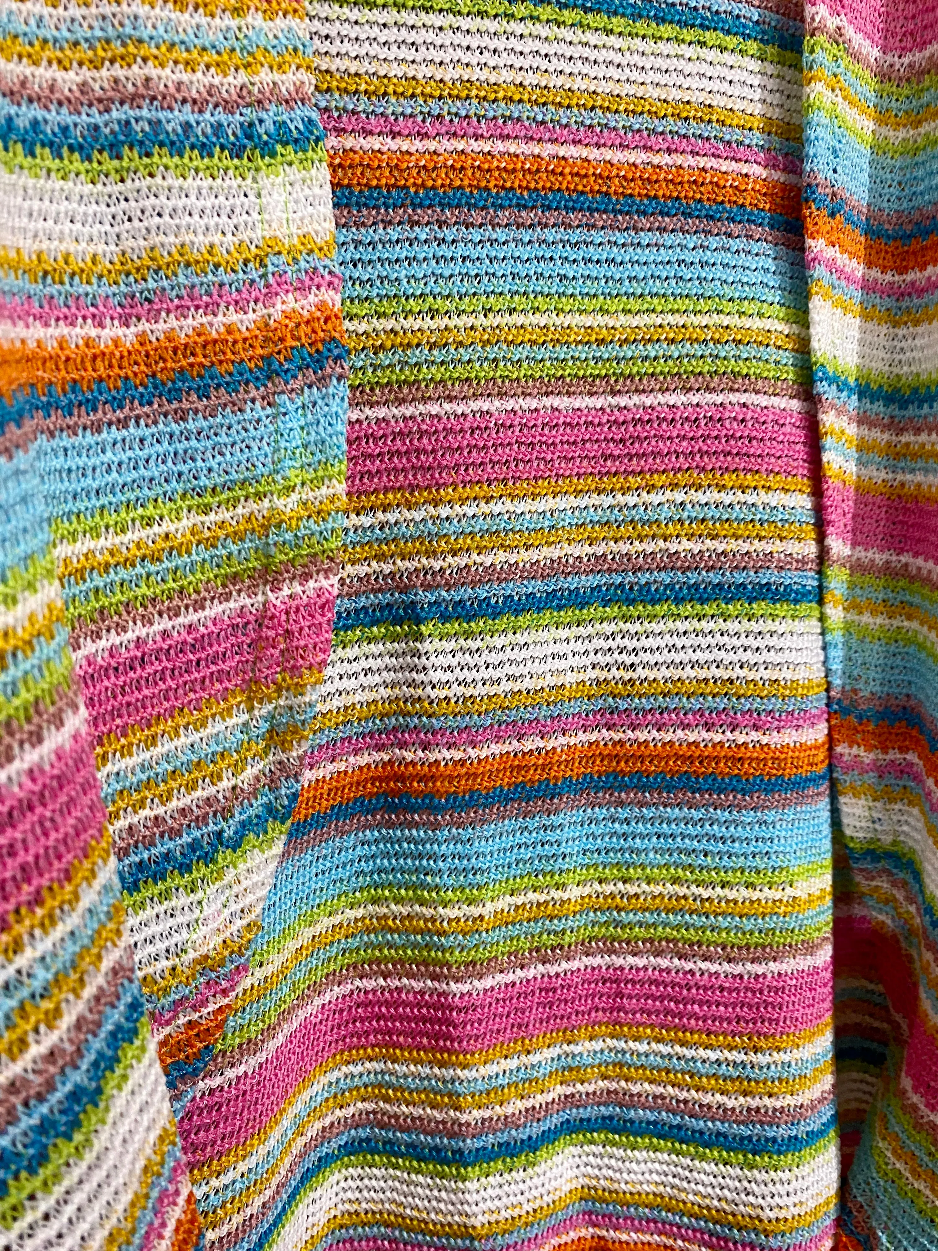Multi Striped Cardigan