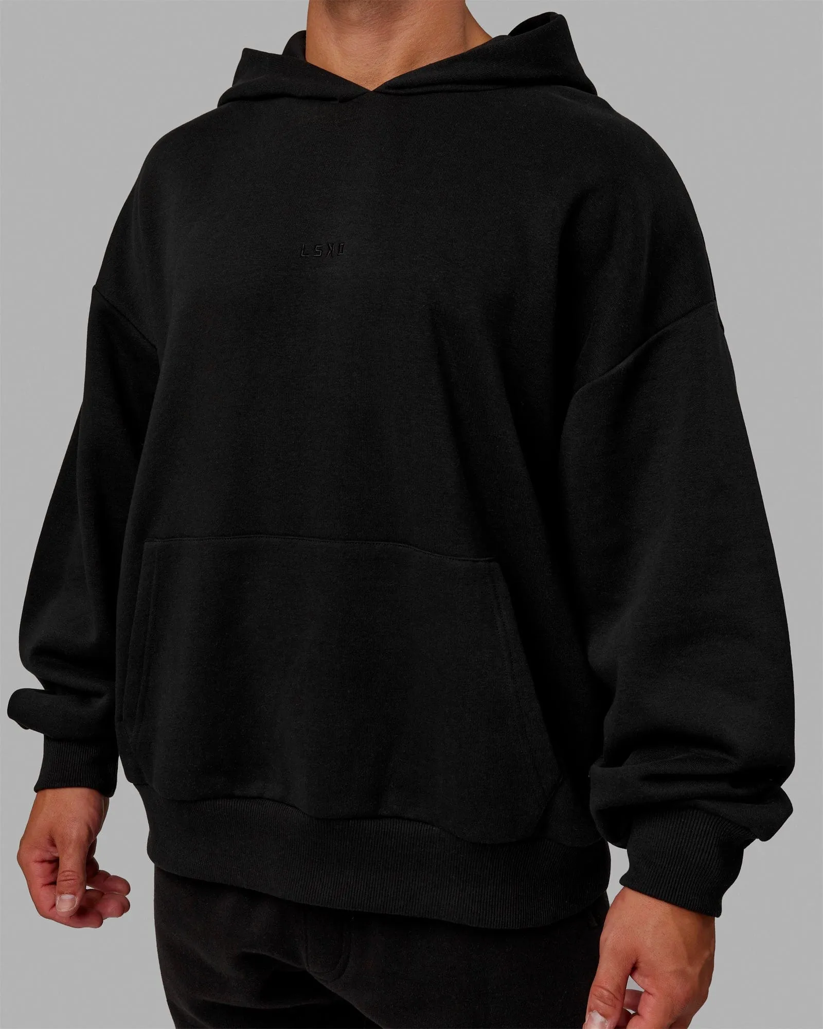 MVP Oversized Hoodie - Black