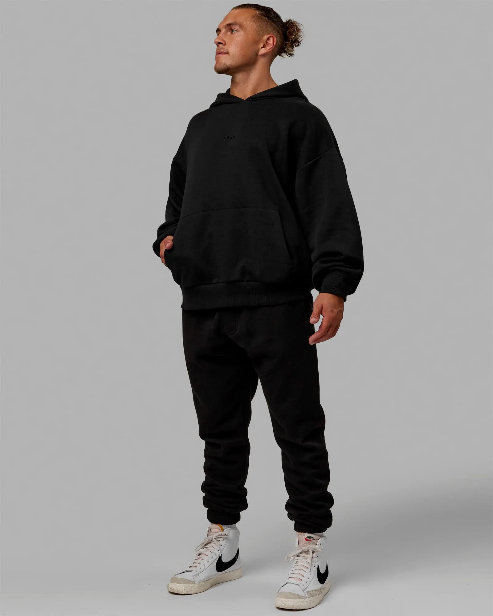 MVP Oversized Hoodie - Black