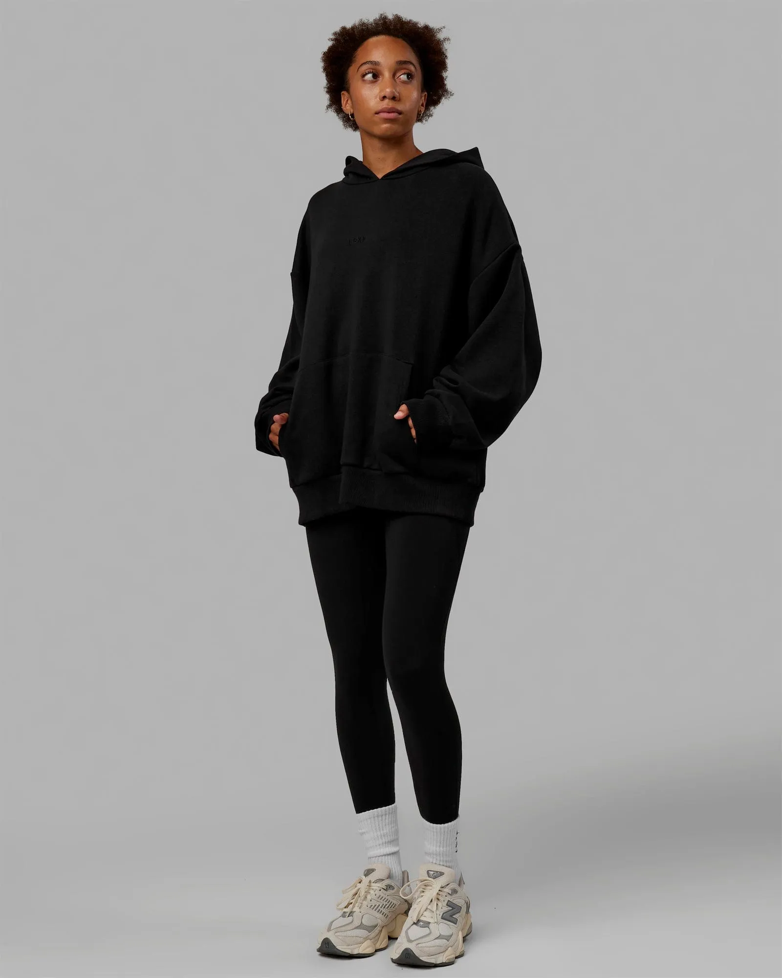 MVP Oversized Hoodie - Black