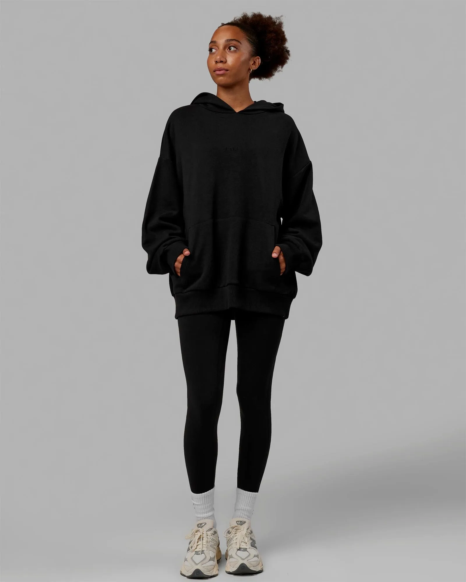 MVP Oversized Hoodie - Black