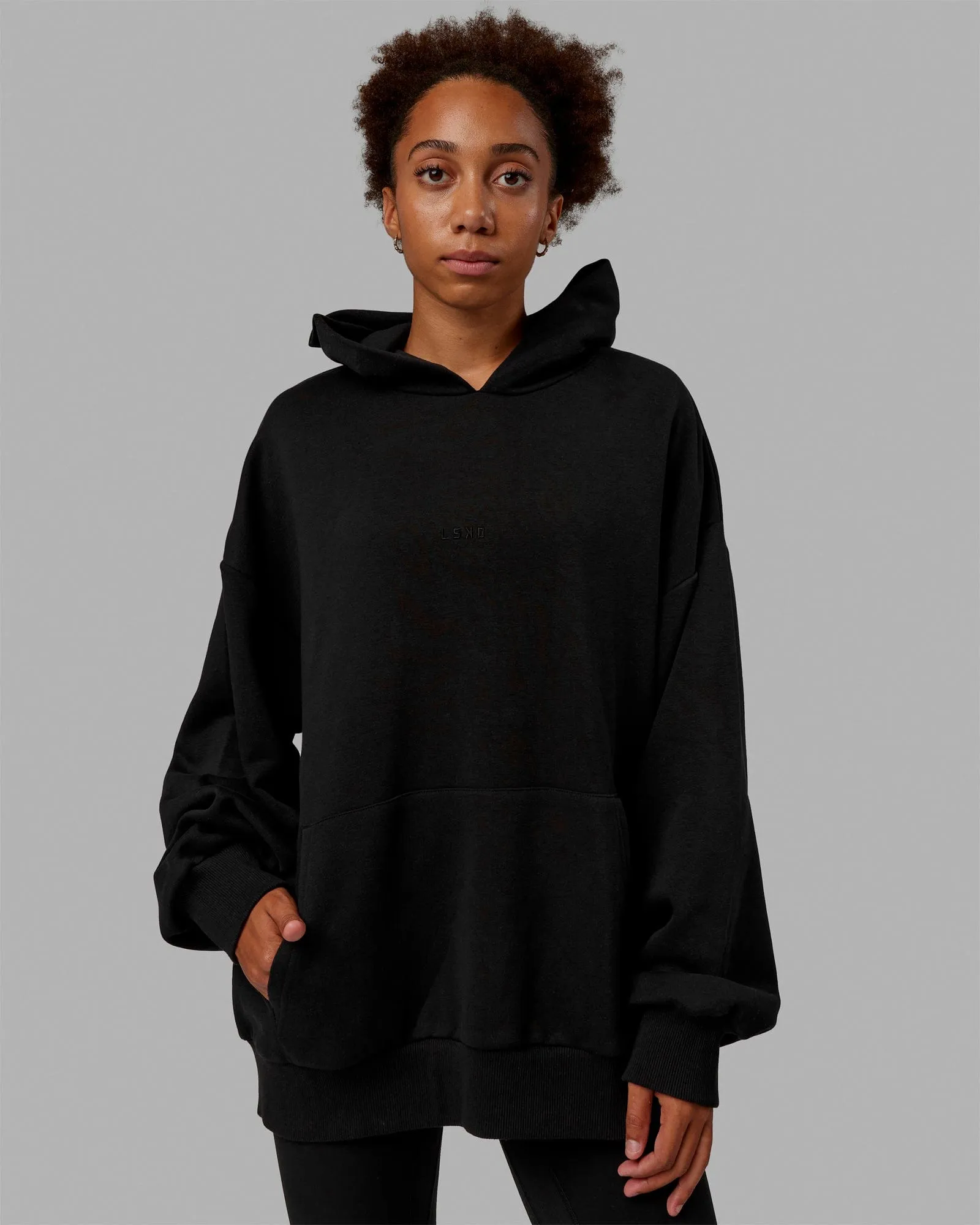 MVP Oversized Hoodie - Black