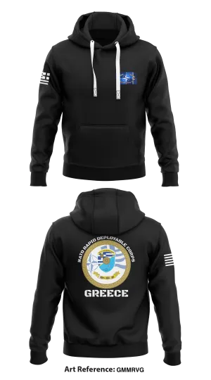 NATO Rapid Deployment Corp- Greece Store 1  Core Men's Hooded Performance Sweatshirt - gmmRvg