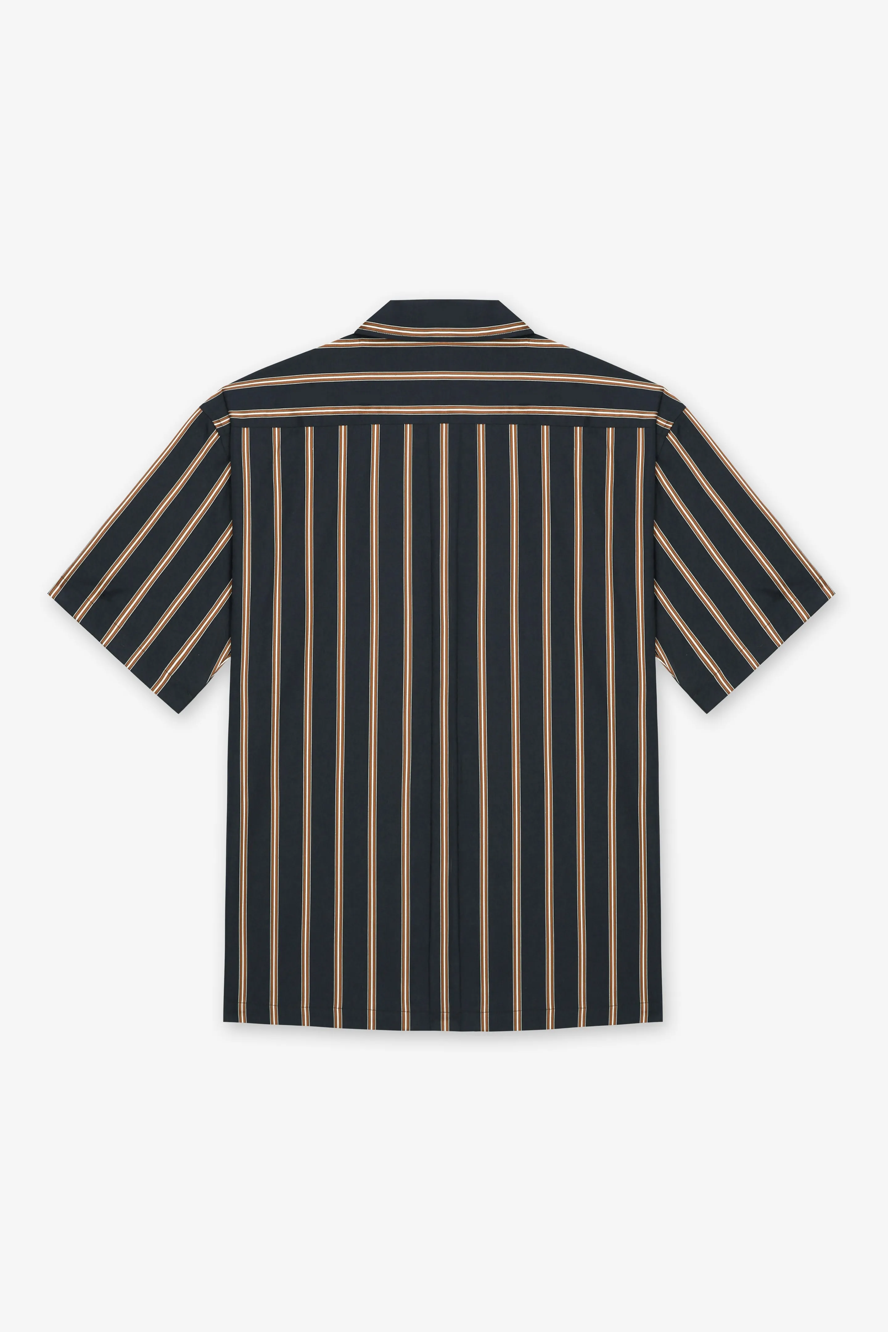 NAVY STRIPE SHORT SLEEVE SHIRT