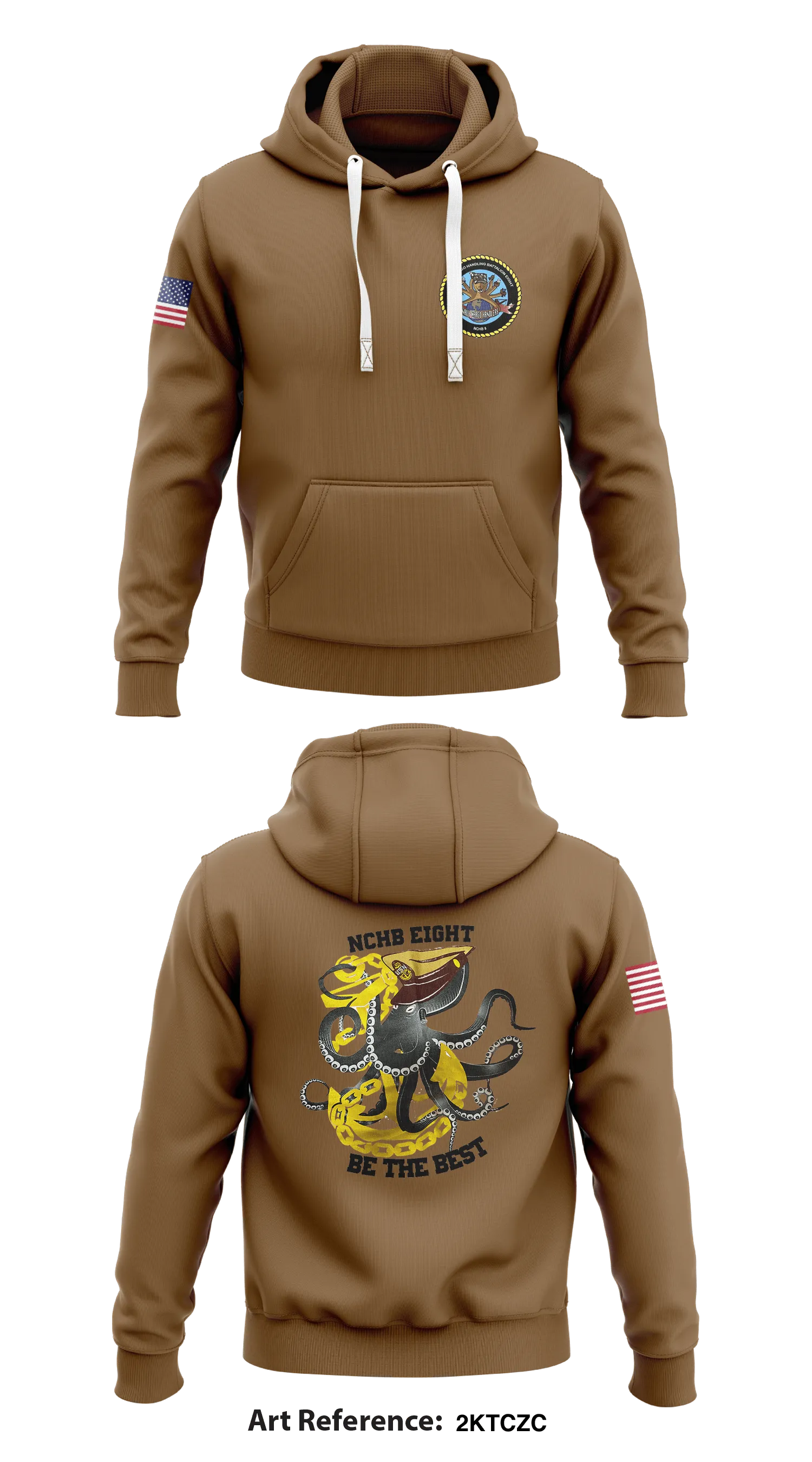 NCHB 8 Store 1  Core Men's Hooded Performance Sweatshirt - 2kTczC