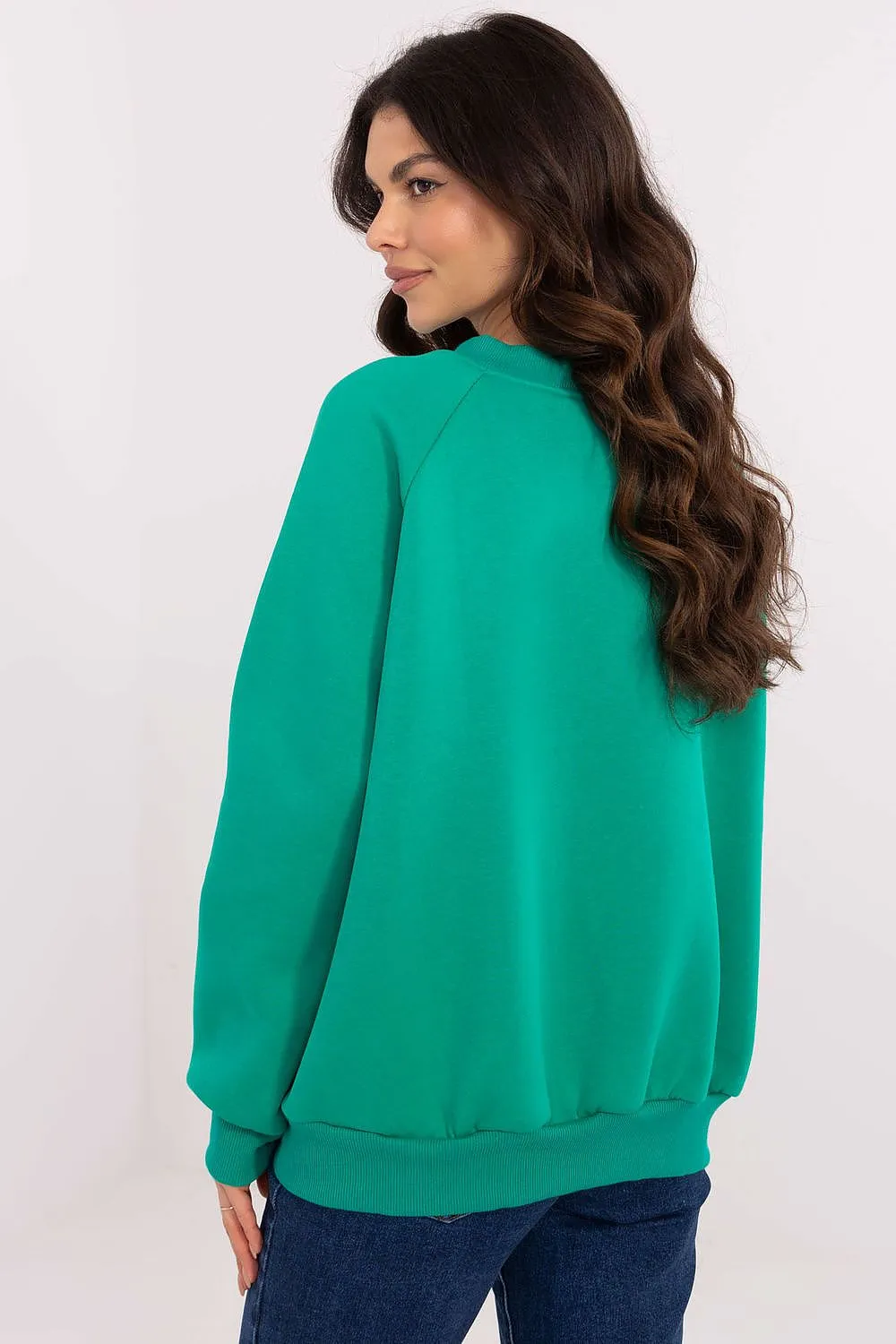 North Carolina Soft Cotton Sweatshirt with Patch Details & Embroidery