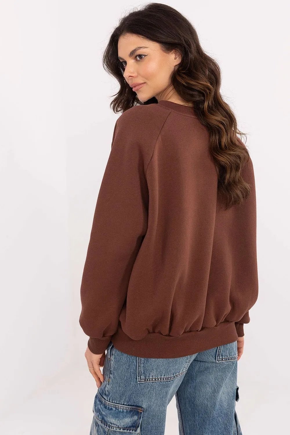 North Carolina Soft Cotton Sweatshirt with Patch Details & Embroidery