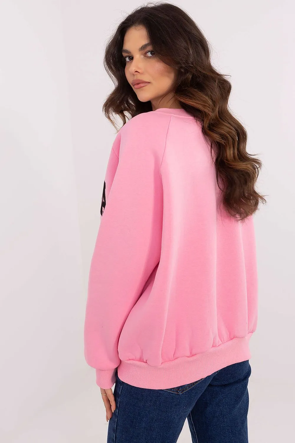 North Carolina Soft Cotton Sweatshirt with Patch Details & Embroidery