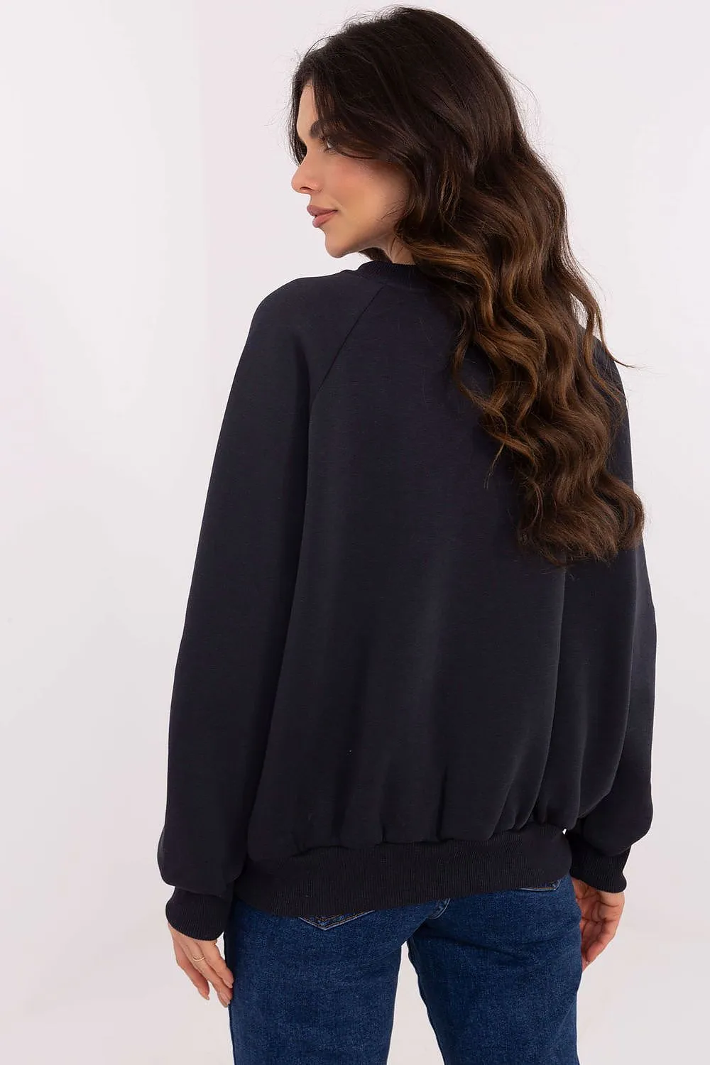 North Carolina Soft Cotton Sweatshirt with Patch Details & Embroidery