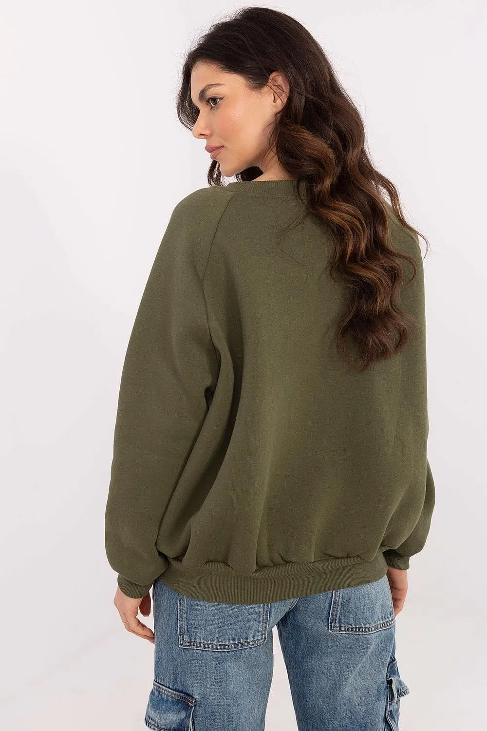 North Carolina Soft Cotton Sweatshirt with Patch Details & Embroidery