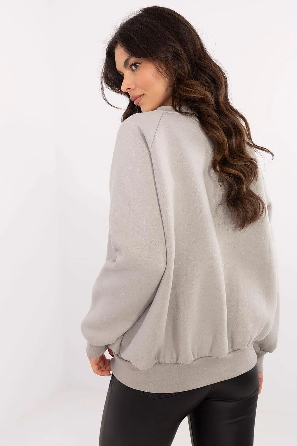 North Carolina Soft Cotton Sweatshirt with Patch Details & Embroidery