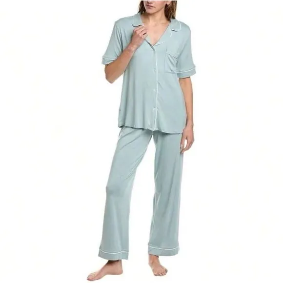 NWT🤍Hale Bob Organic Cotton Short Sleeve Pajama set XS
