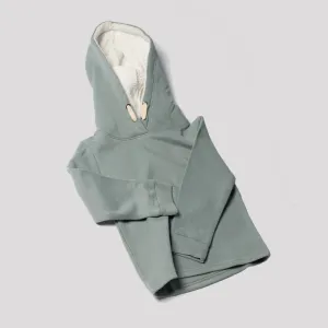 Organic Cotton Hooded Sweatshirt - Slate