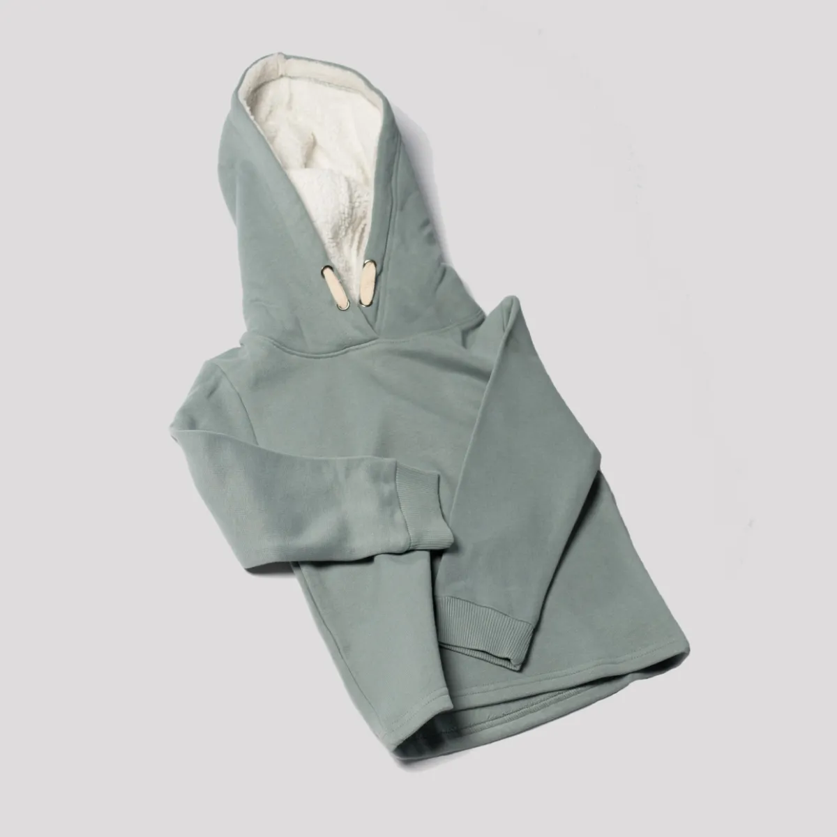 Organic Cotton Hooded Sweatshirt - Slate
