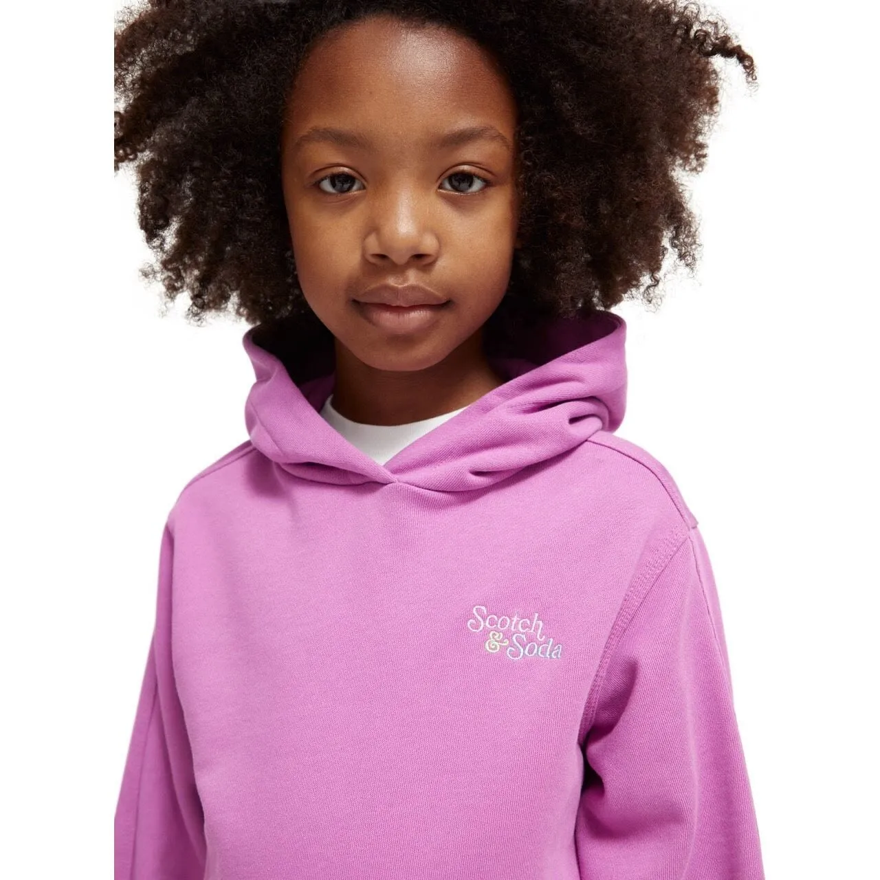 Organic Cotton Hoodie - Vinyl Violet