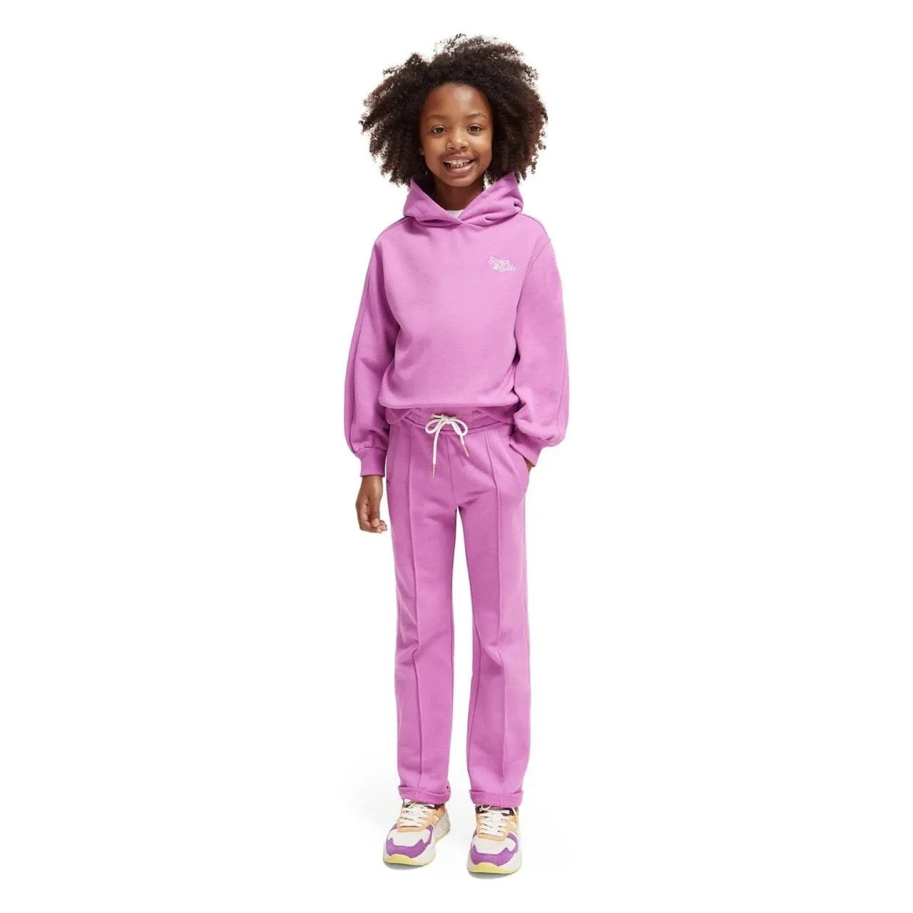 Organic Cotton Hoodie - Vinyl Violet