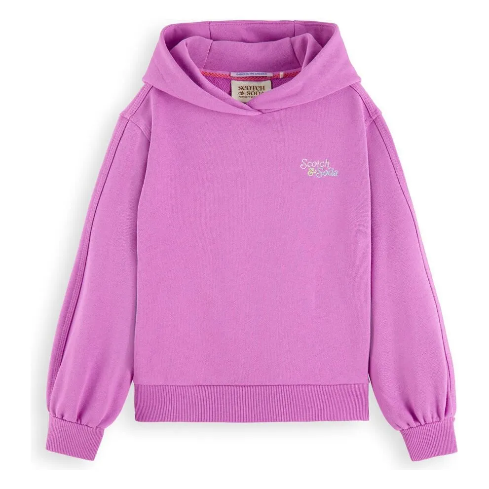 Organic Cotton Hoodie - Vinyl Violet