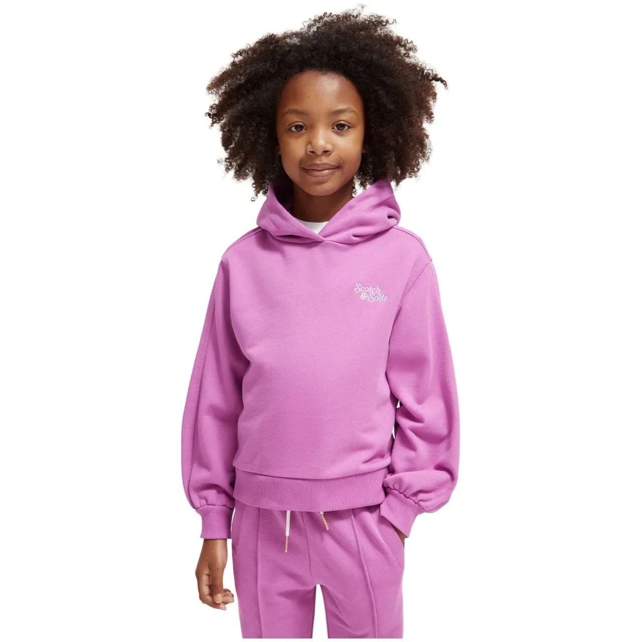 Organic Cotton Hoodie - Vinyl Violet