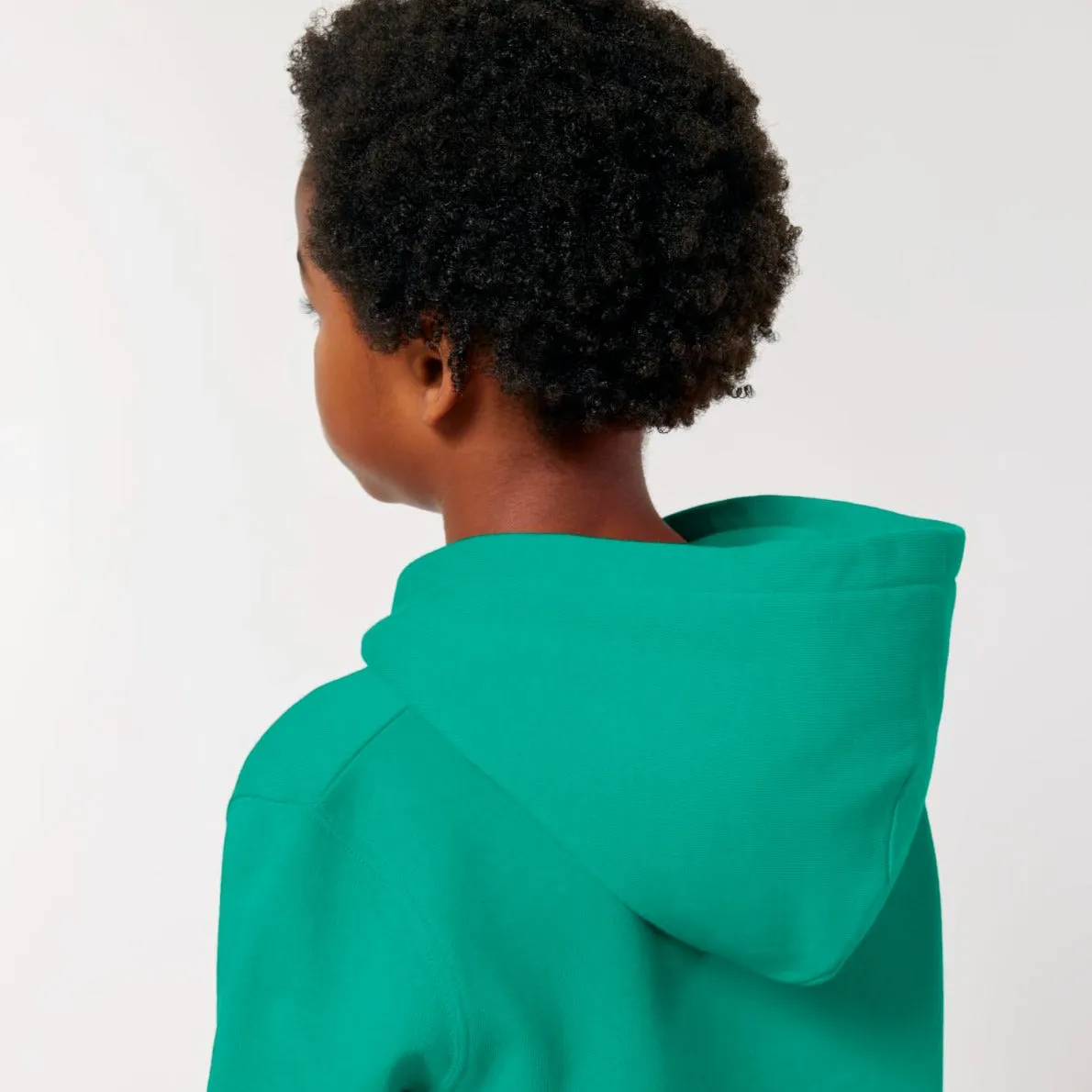 Organic Cotton Kids Hoodie | Tiger on College Green