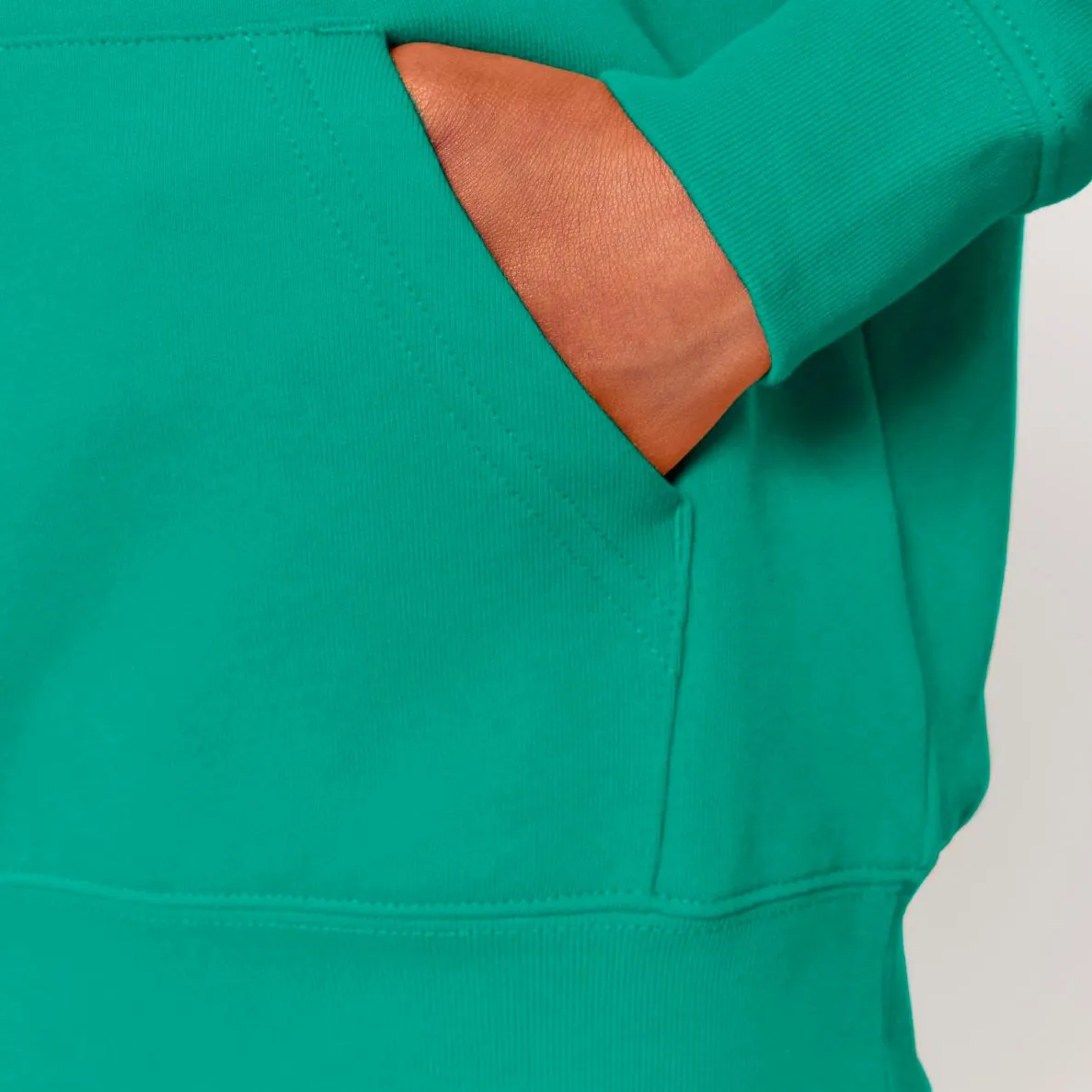 Organic Cotton Kids Hoodie | Tiger on College Green