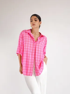 Oversized Printed Shirt