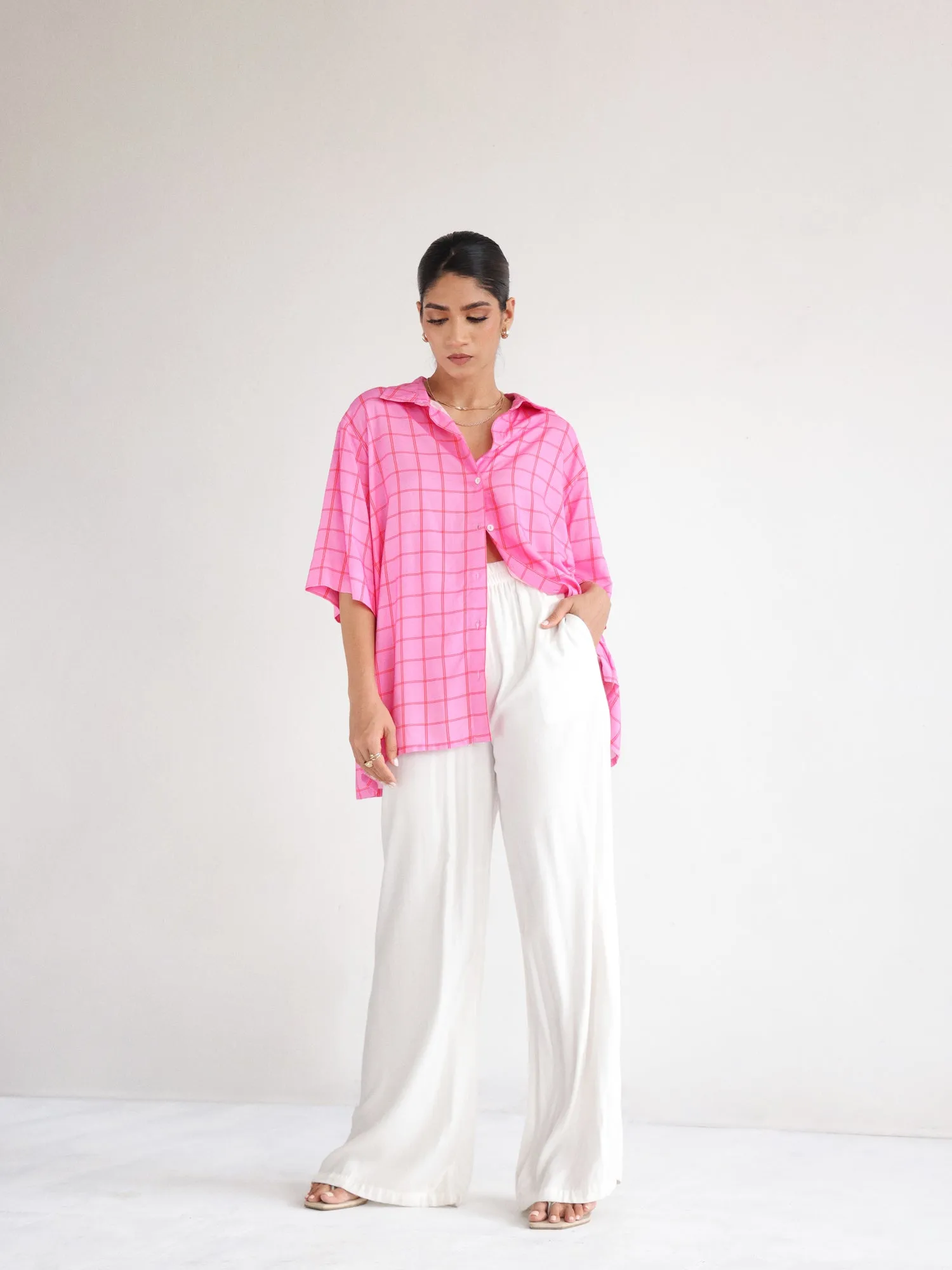 Oversized Printed Shirt
