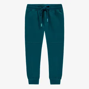 Pantalon turquoise style jogger, enfant ||Turquoise jogger pants, child