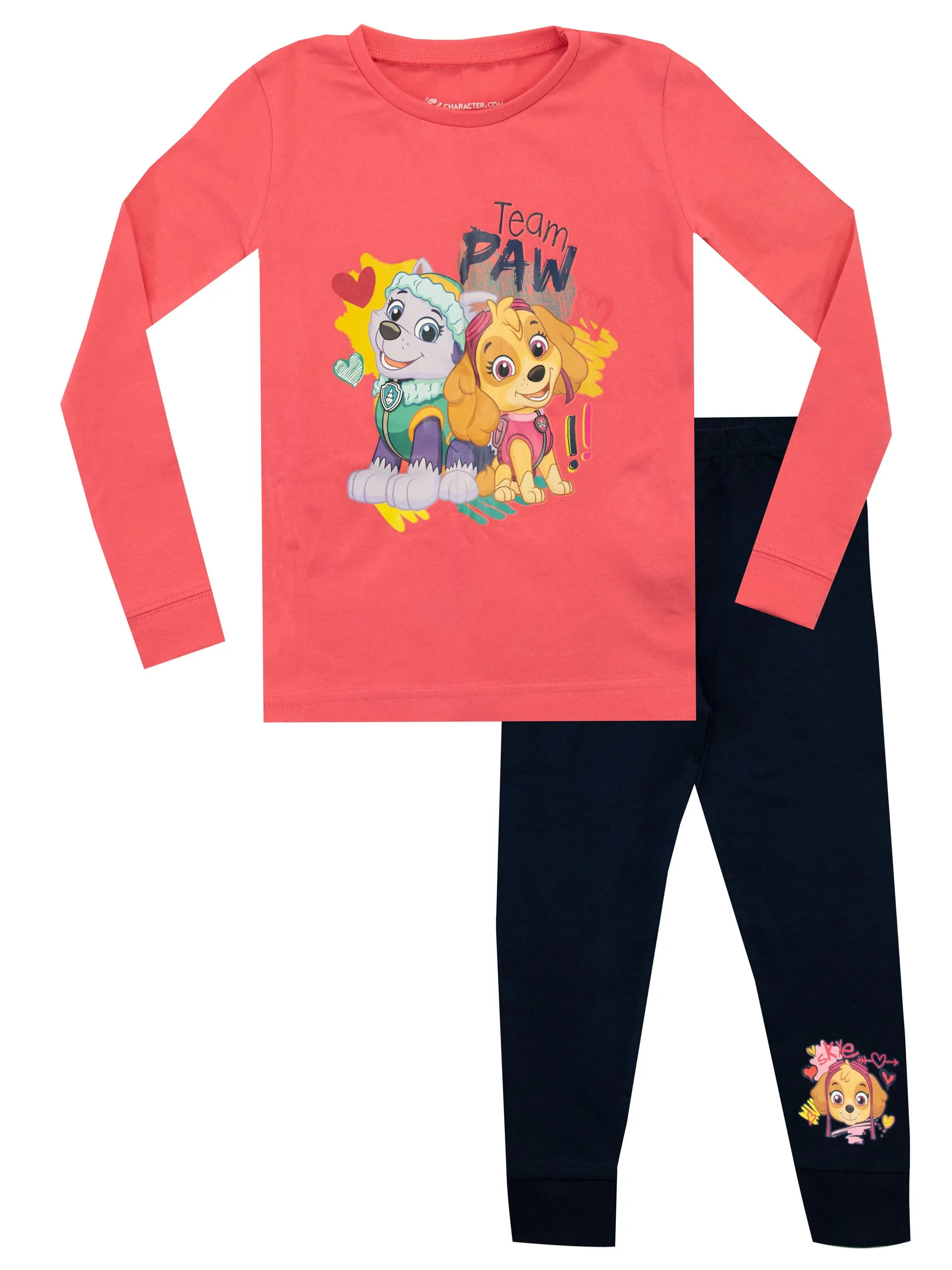 Paw Patrol Pajamas - Everest and Skye