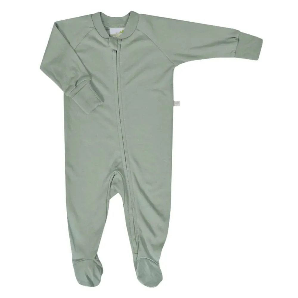 Perlimpinpin Bamboo Sleeper - Moss Green