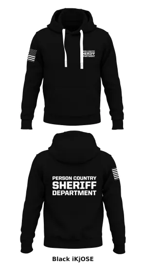 Person Country Sheriff Department  Store 1  Core Men's Hooded Performance Sweatshirt - iKjOSE