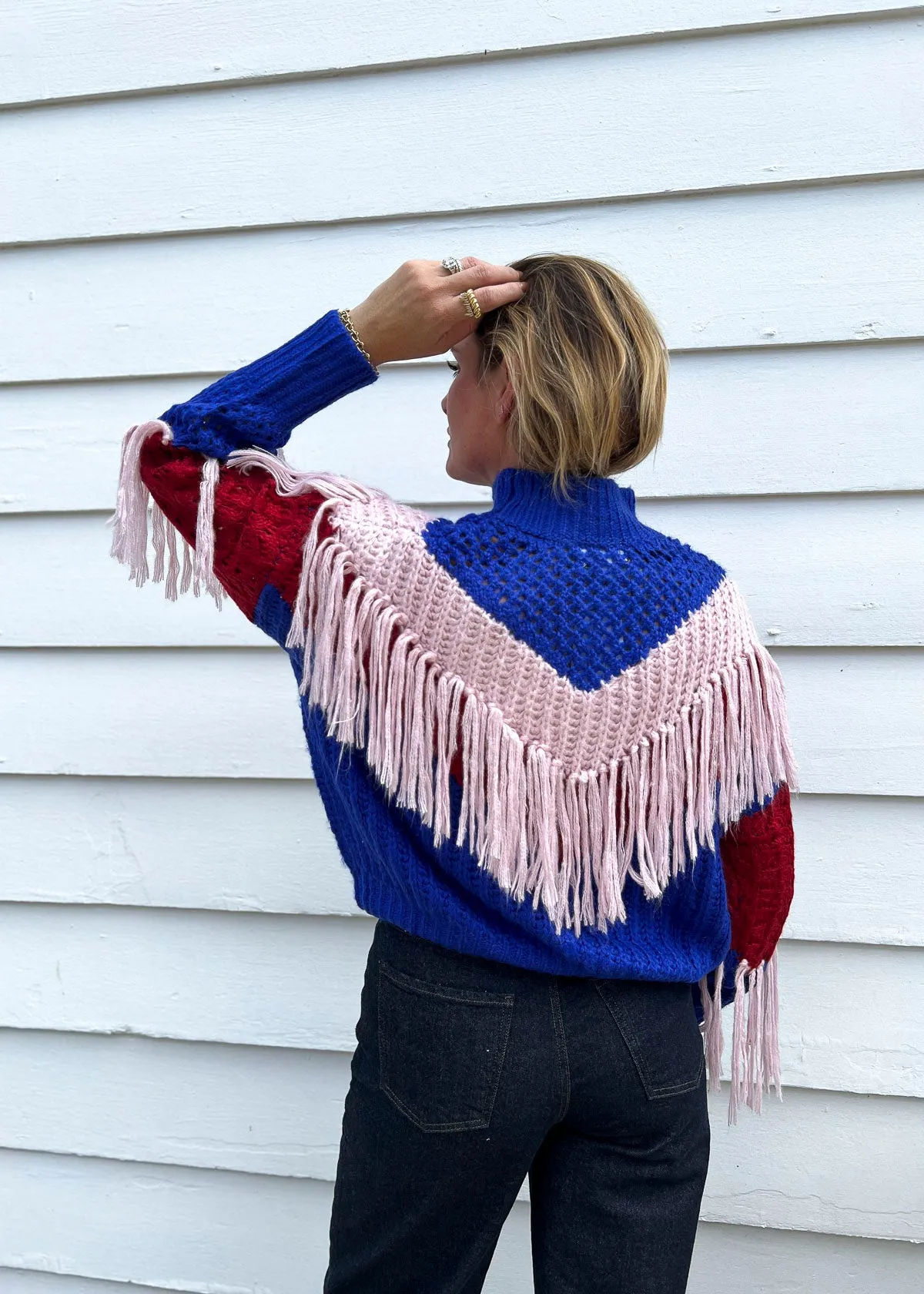 Petra Fringe Sweater