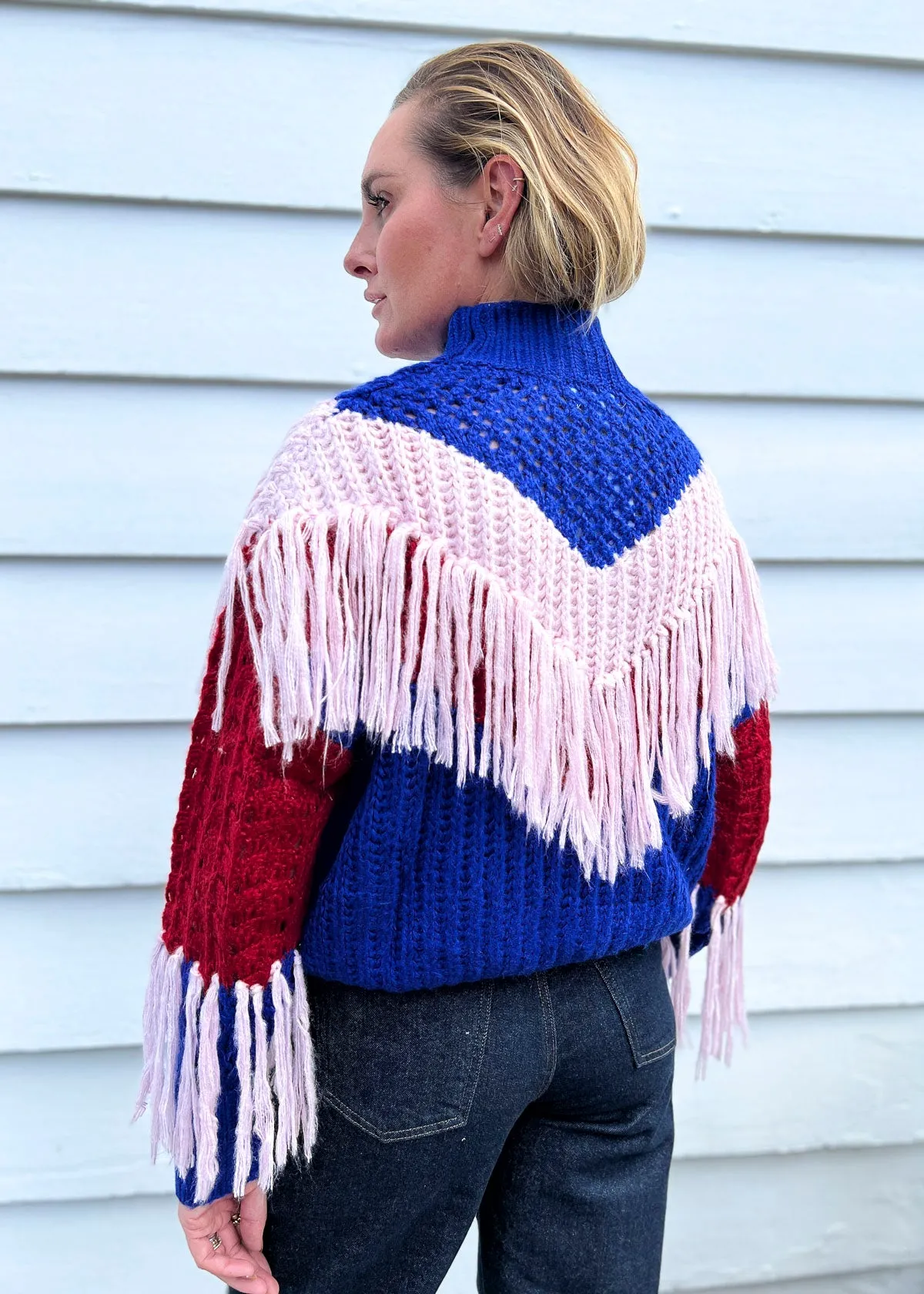 Petra Fringe Sweater