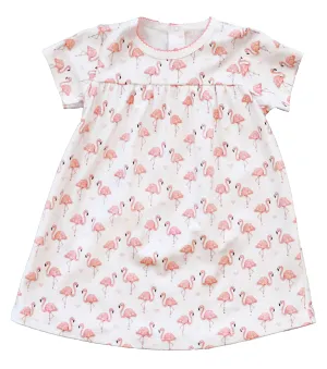 Pink Flamingo Swing Dress