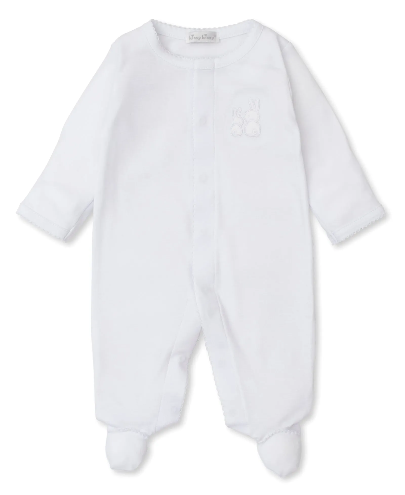 Pique Cuddle Bunnies Footie