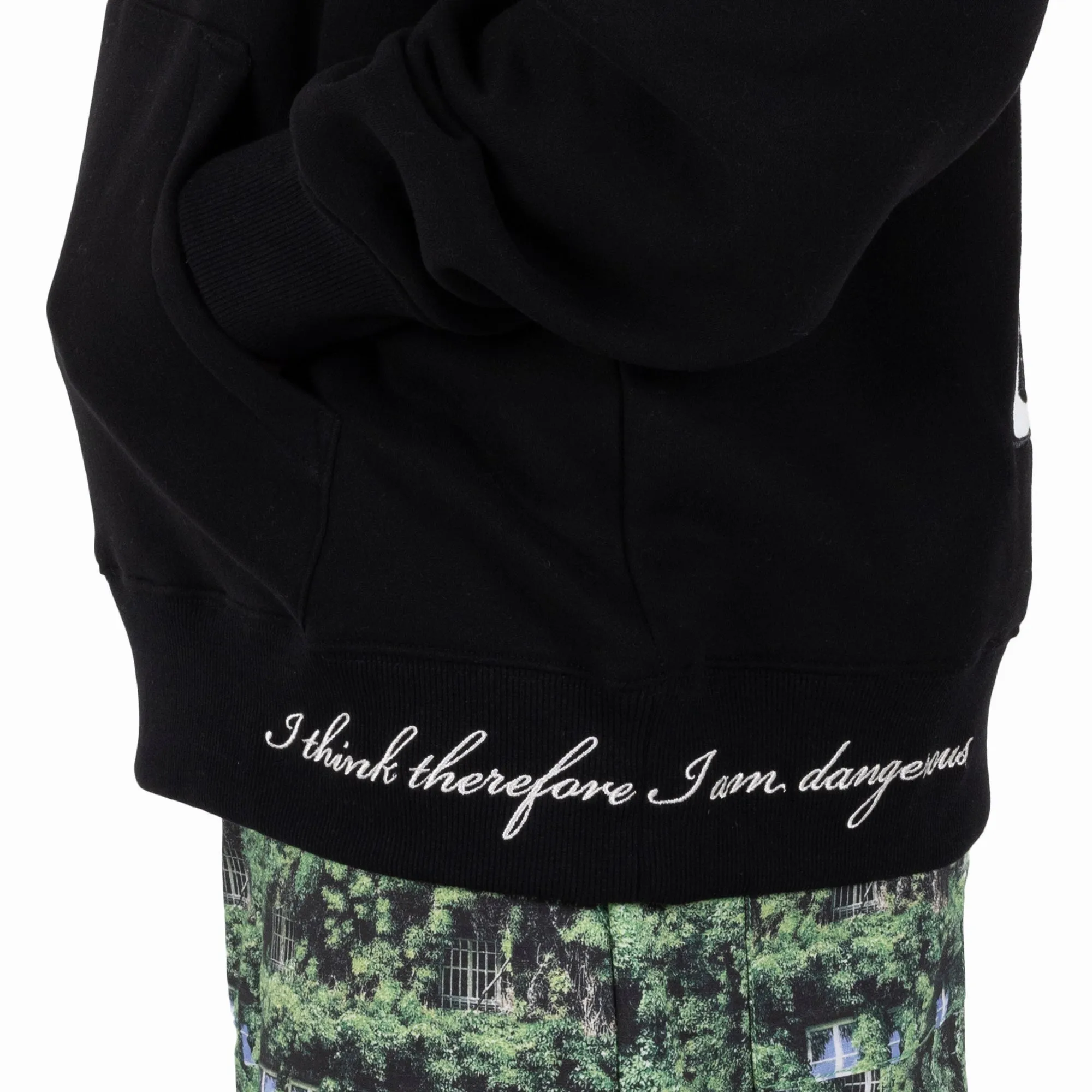 Pleasures Men Discourse Hoodie Black