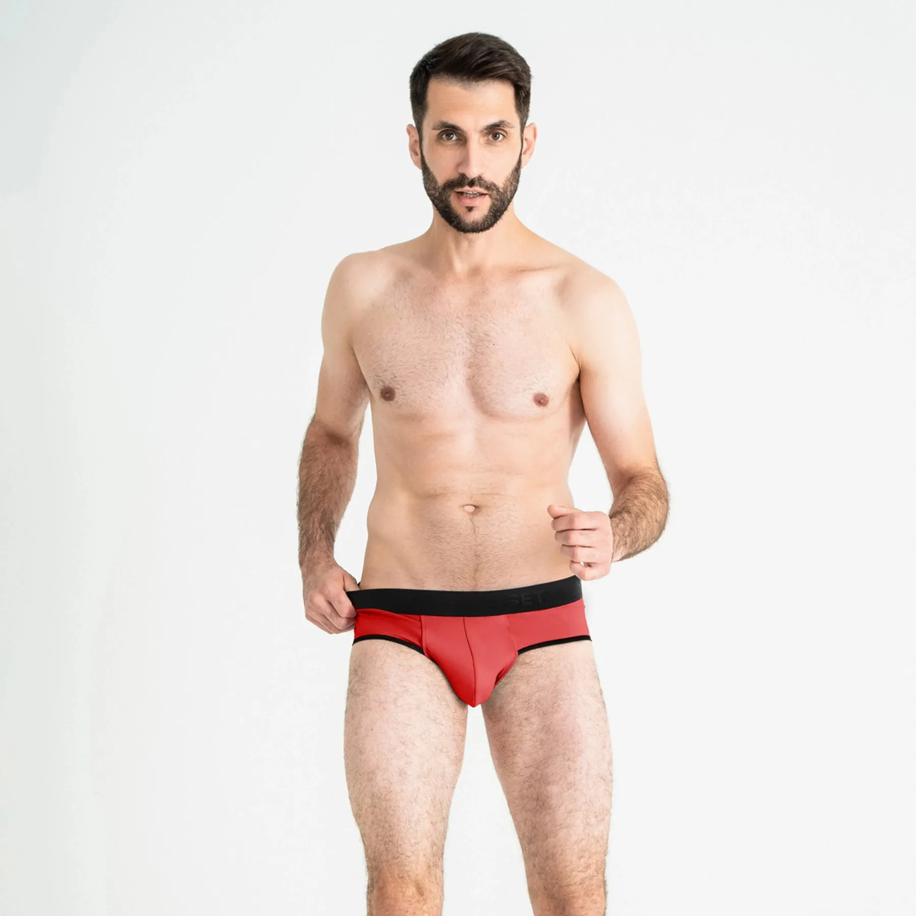 PowerStretch Brief OpenFly, Red