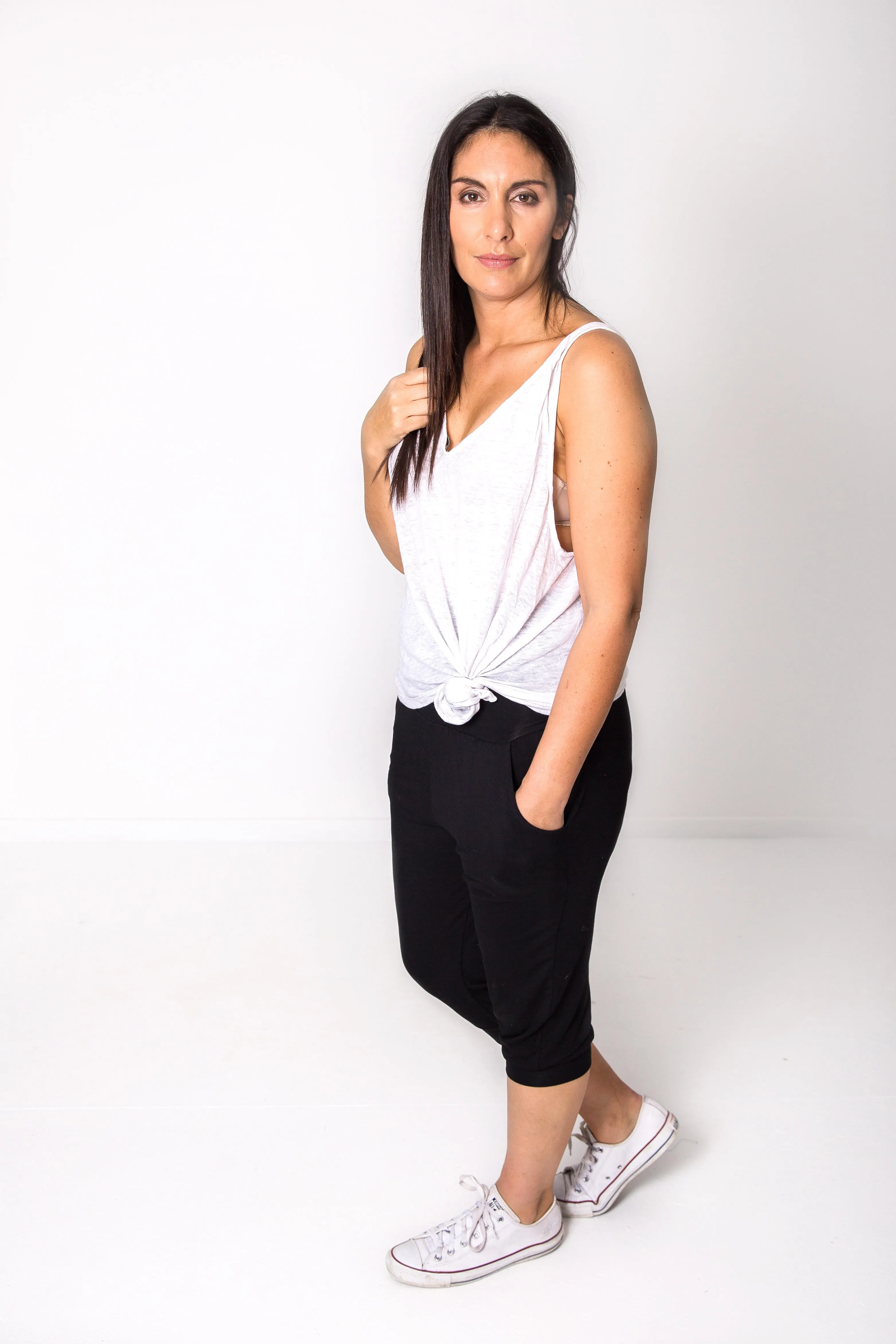 PRE-ORDER**3/4 Lounge Pants - Black