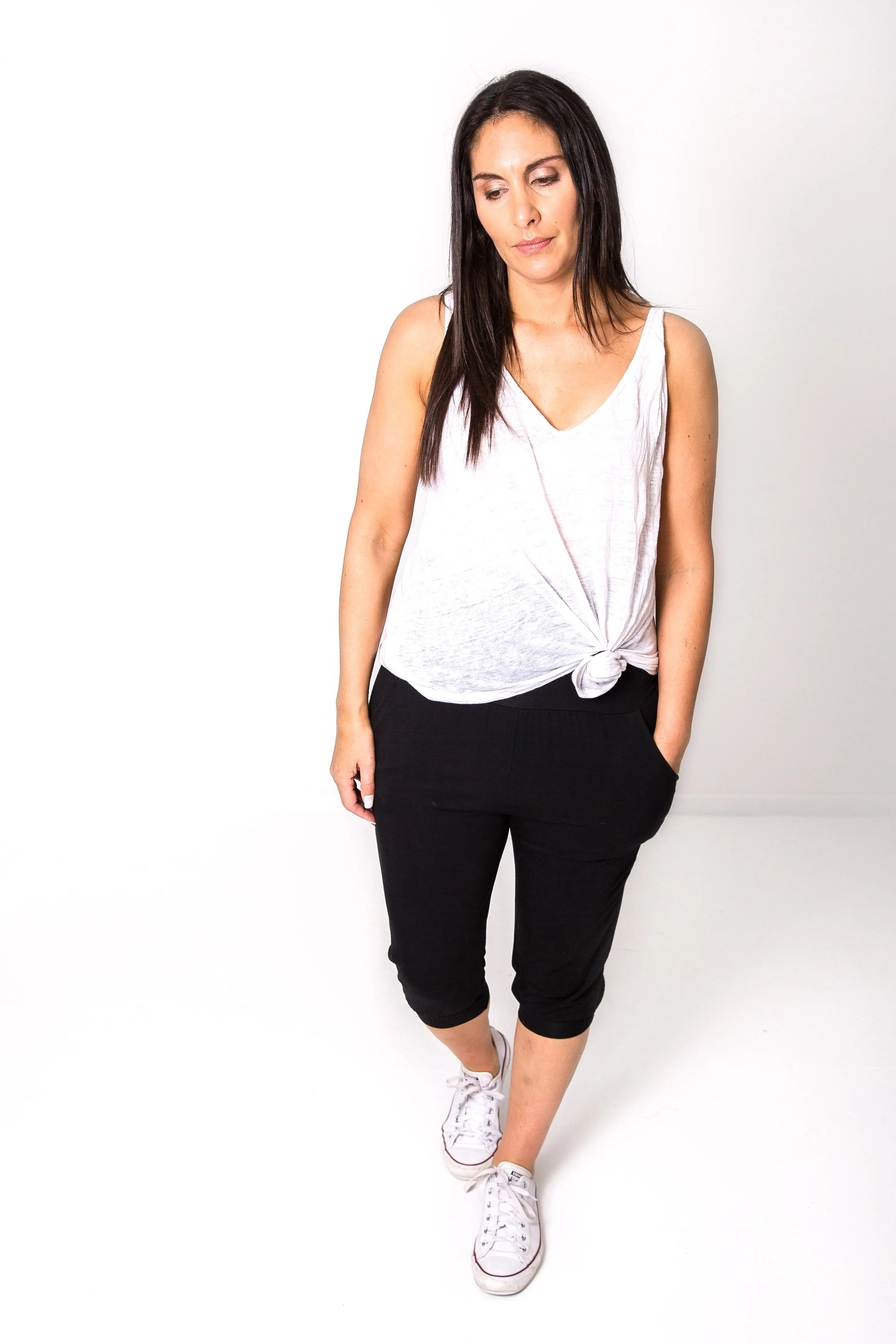 PRE-ORDER**3/4 Lounge Pants - Black