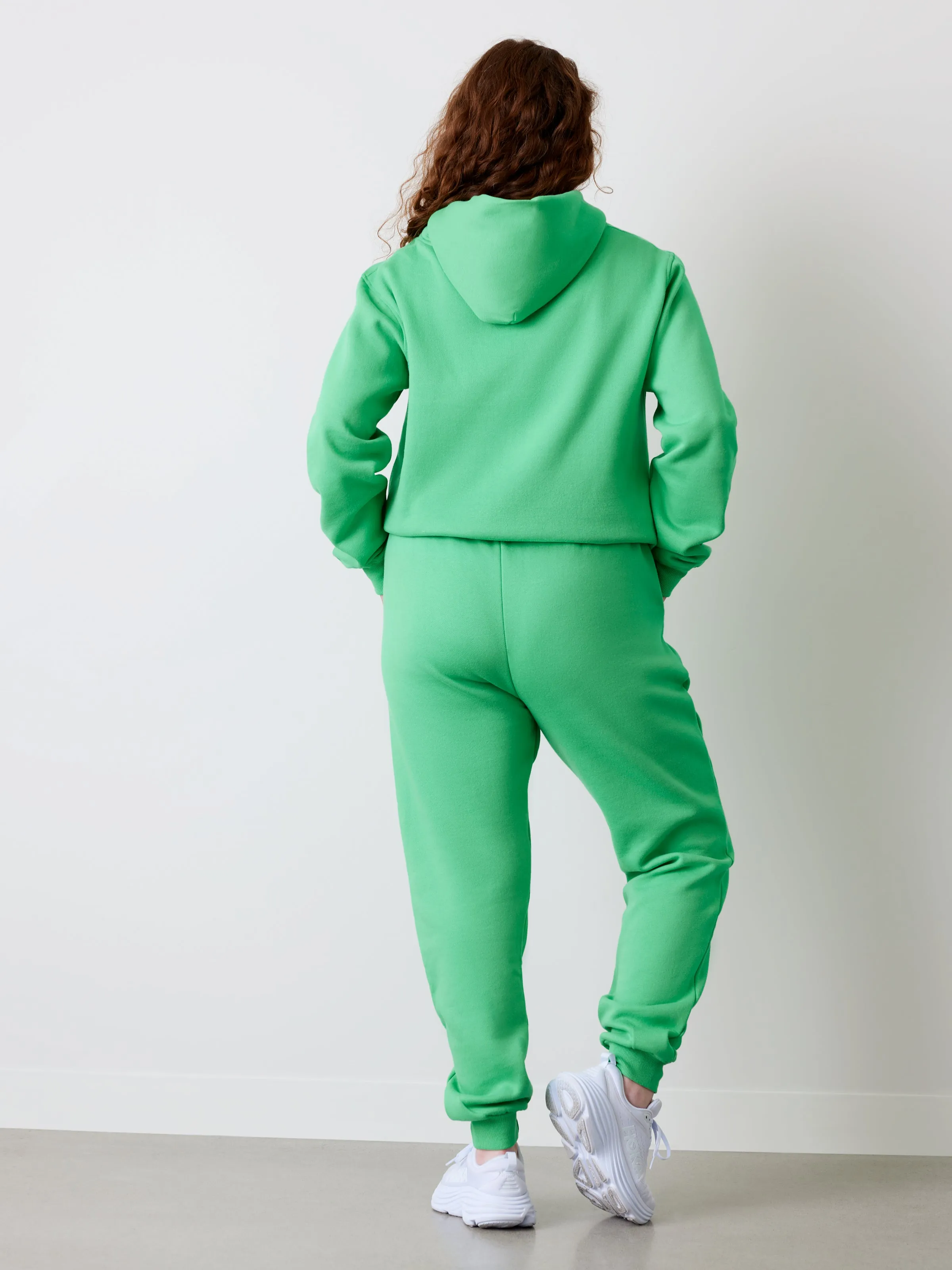 Premium Heavyweight Jogger – Teddy Patch - Vert - FINAL SALE || Premium Heavyweight Jogger – Teddy Patch - Vert - VENTE FINALE