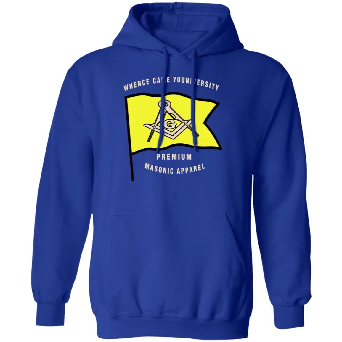 Premium Masonic Apparel Pullover Hoodie(yellow